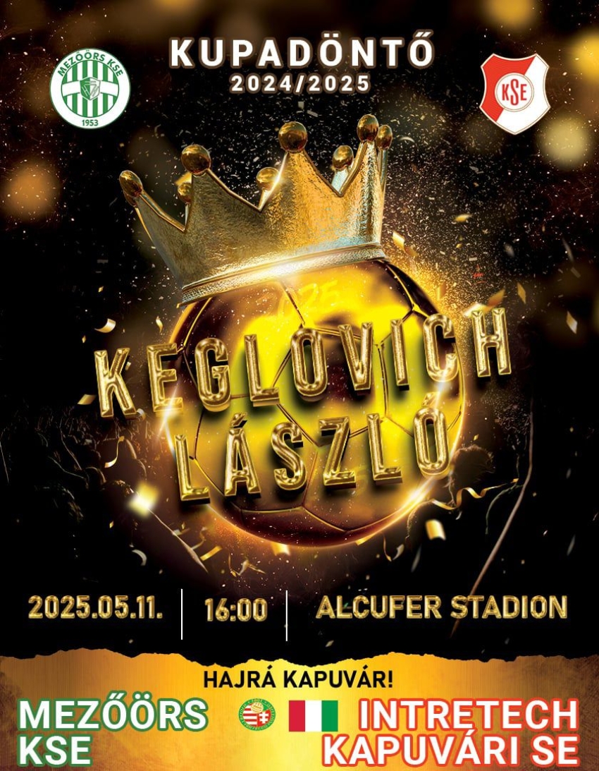 A Keglovich kupa döntőben a KSE
